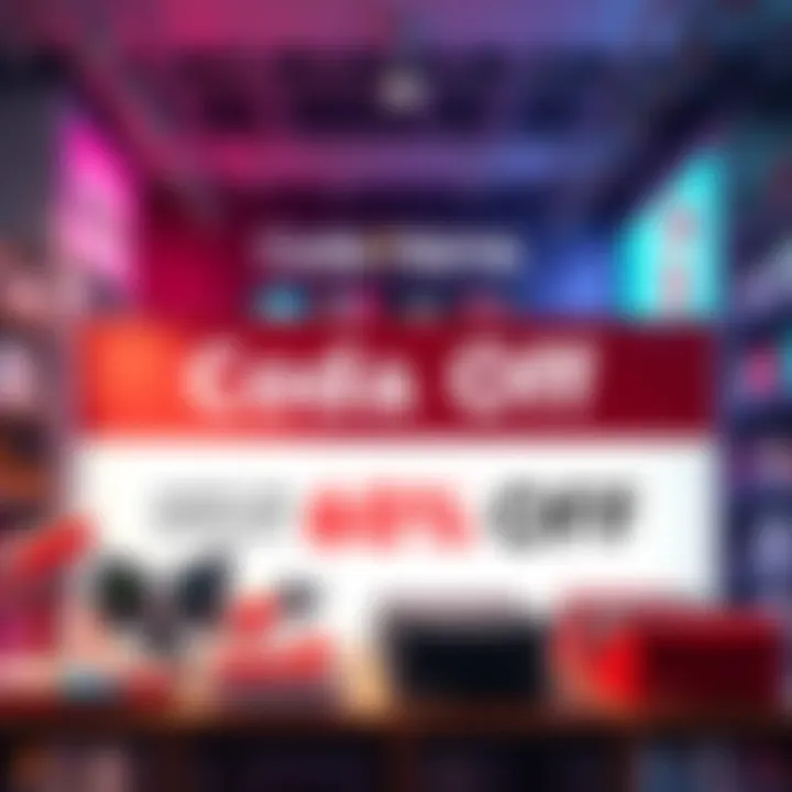 A vibrant display of Coda Hema products with a large banner announcing a 60% discount.