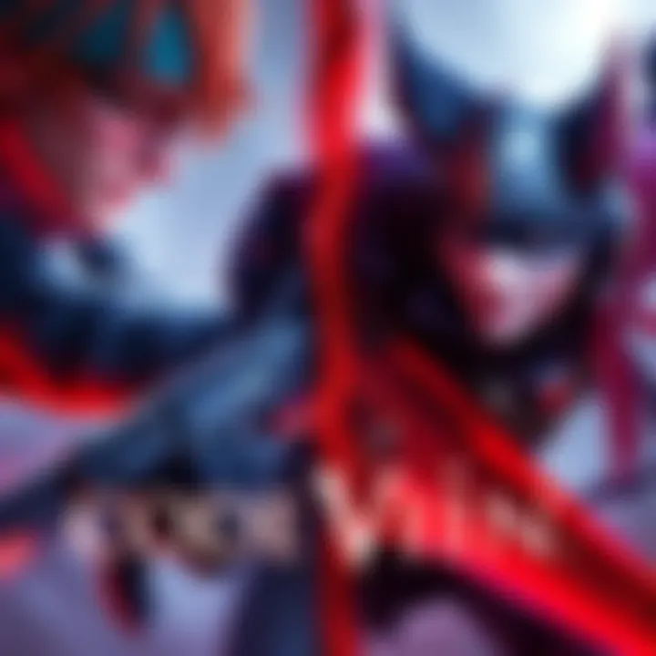 Collage of two popular characters from Code Vein 1 and 2 in action poses