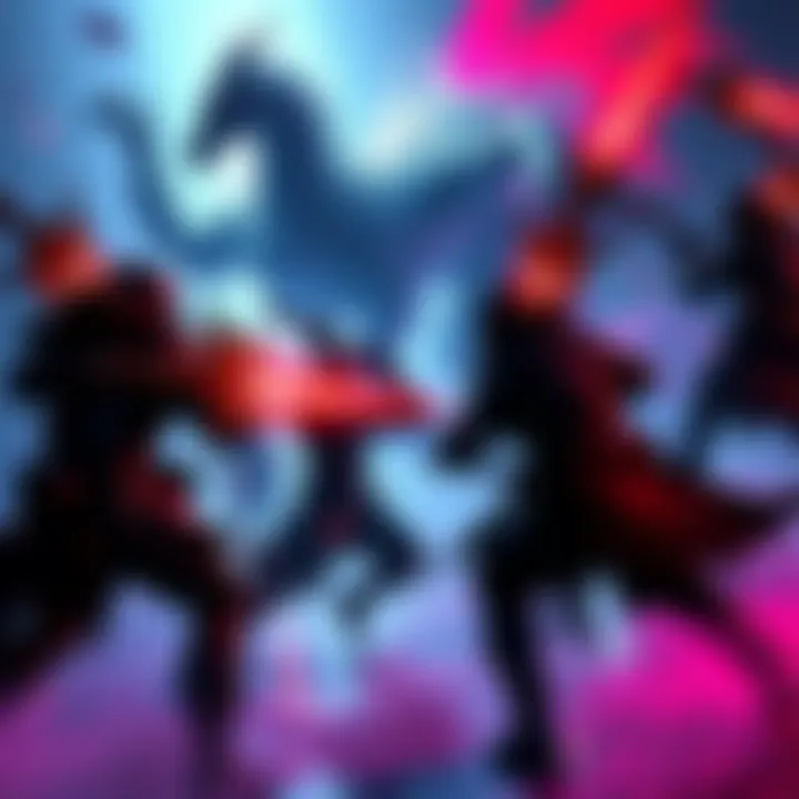 A scene depicting players battling together in Code Vein's multiplayer mode, showcasing teamwork and action.