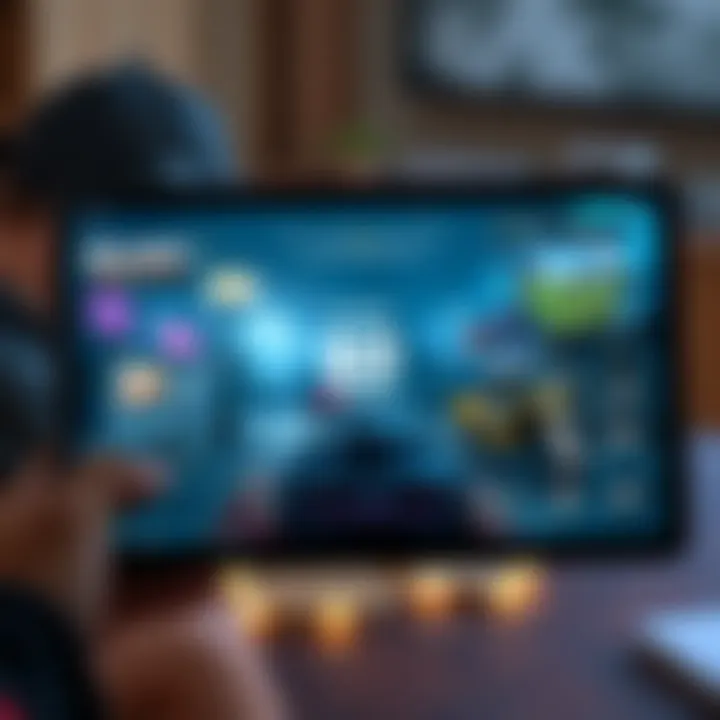 Call of Duty Mobile showing 60 FPS limit on Samsung Galaxy Tab S10 FE screen