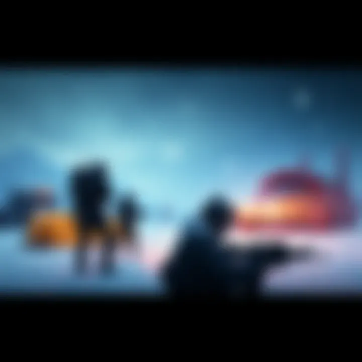 Cold Snap in ARC Raiders A scene from ARC Raiders showing a snowy landscape with characters bracing for a cold snap and preparing for action.