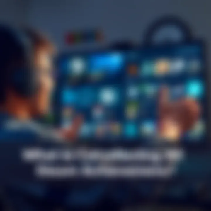 Collecting Steam Achievements A gamer celebrating while looking at a screen filled with Steam achievements.