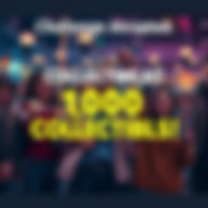 A group of enthusiastic collectors showing off their unique collectibles with excitement