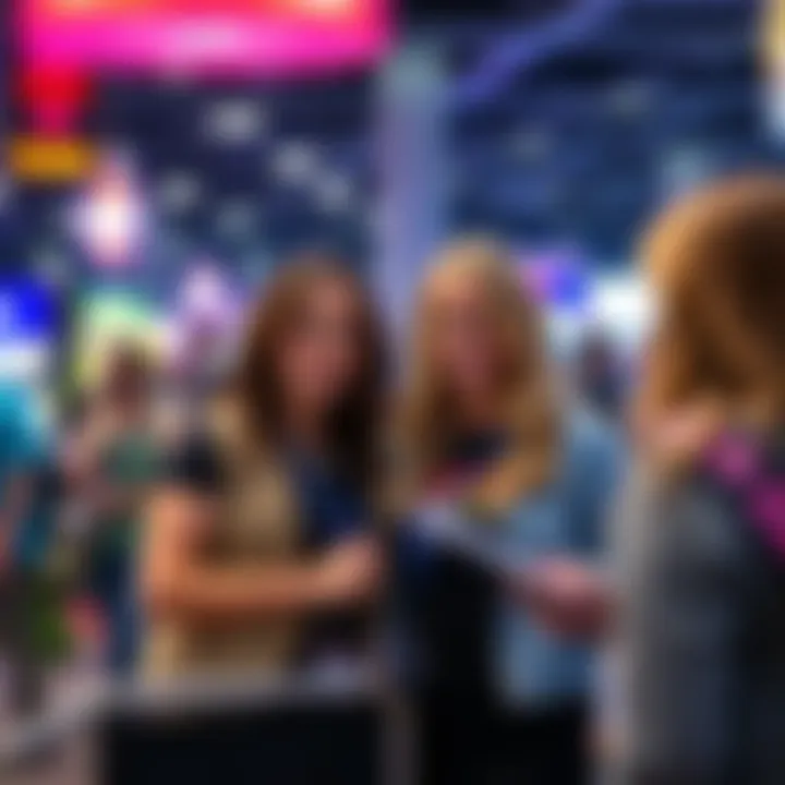 Colleen O'Shaughnessy and Alicia Melchiott engage with fans at the Southeastern Gaming Expo 2025