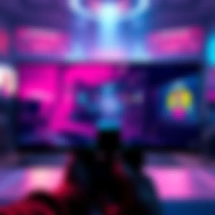 A screenshot showcasing the colorblind mode in a video game, highlighting improved color visibility and accessibility for gamers.