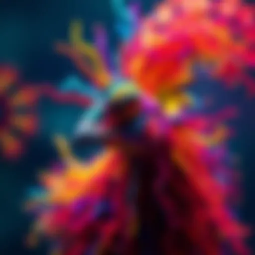 Colorful artwork by OurParty member A vibrant and unique piece of art created for OurParty, showcasing creativity and talent.