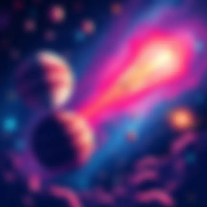 A vibrant pixel art depiction of a space scene, showcasing planets and stars with rich colors and details, highlighting the beauty of exploration.