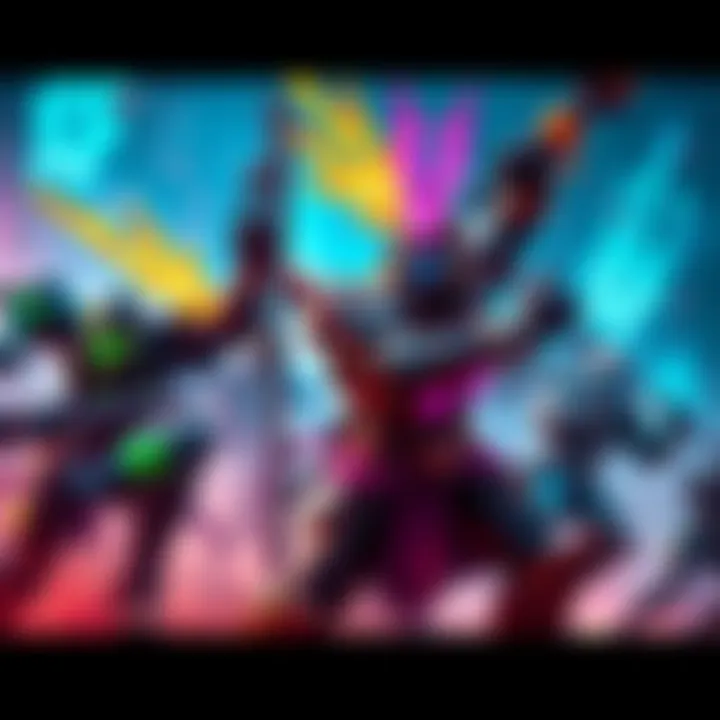 Colorful Warframes in Action Multiple Warframes showcasing various designs and abilities engaged in combat, highlighting the game's vibrant art style and customization options.