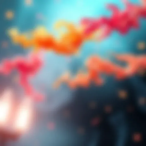 A variety of colorful wisps floating in the air, representing different options for community favorites.