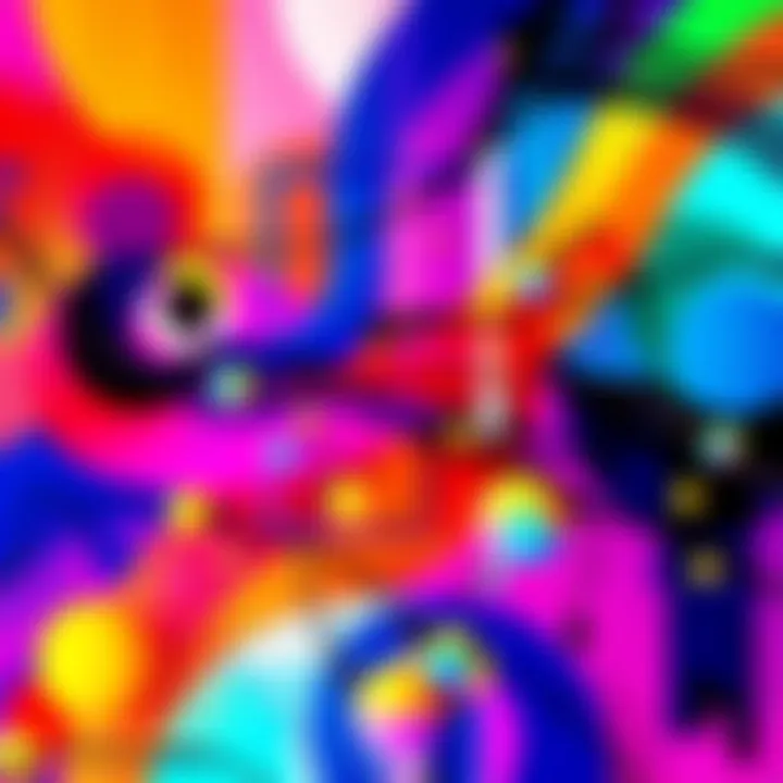 Colorful Abstract Art A vibrant collection of underrated abstract art pieces showcasing unique styles and techniques.