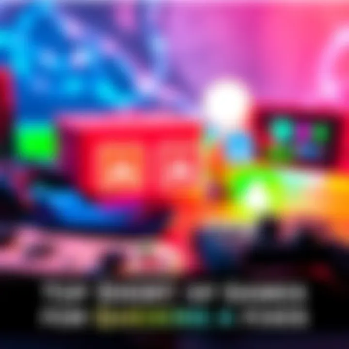 A variety of gaming devices, including a console and mobile, with icons representing short play sessions, showcasing quick gaming options.