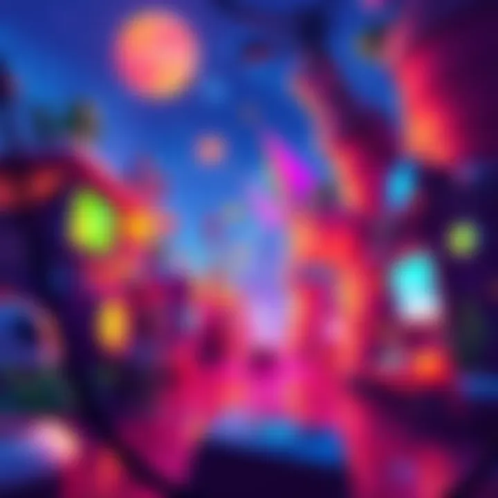 A vibrant and artistic representation of various indie game elements with beautiful graphics and emotional themes.