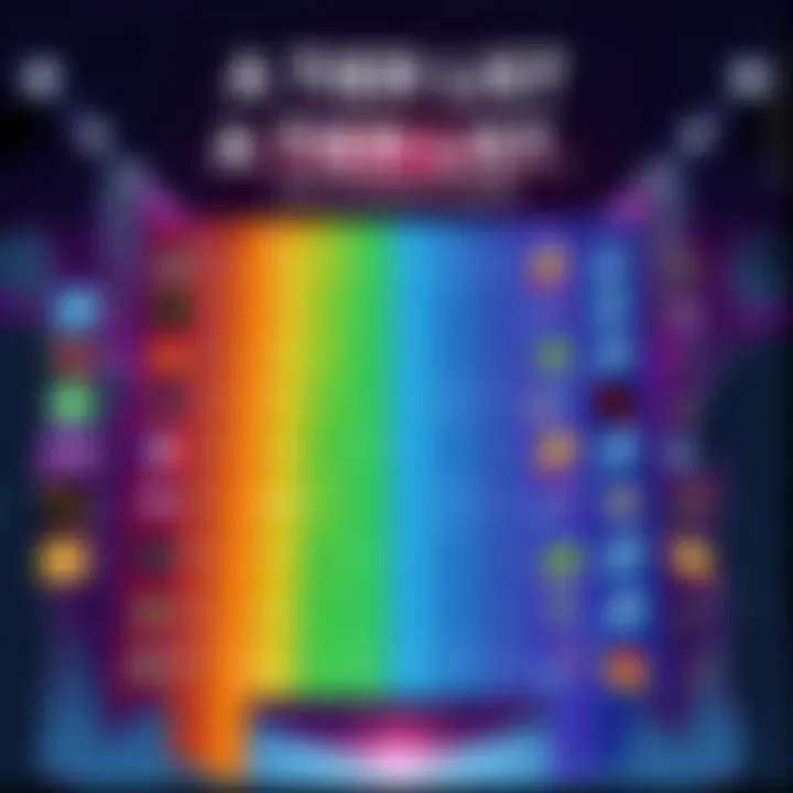 A colorful graphic showing a tier list with various categories and icons representing different items, inviting discussion among readers.