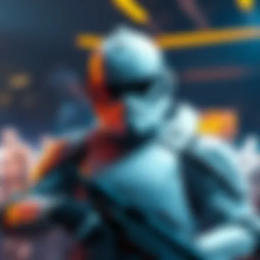 The Commander White skin displayed in a gaming environment without sound effects, showing player disappointment.