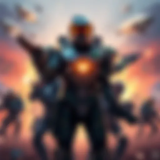 CommandStation celebrated as new member of OMiT Halo roster with team members in action poses