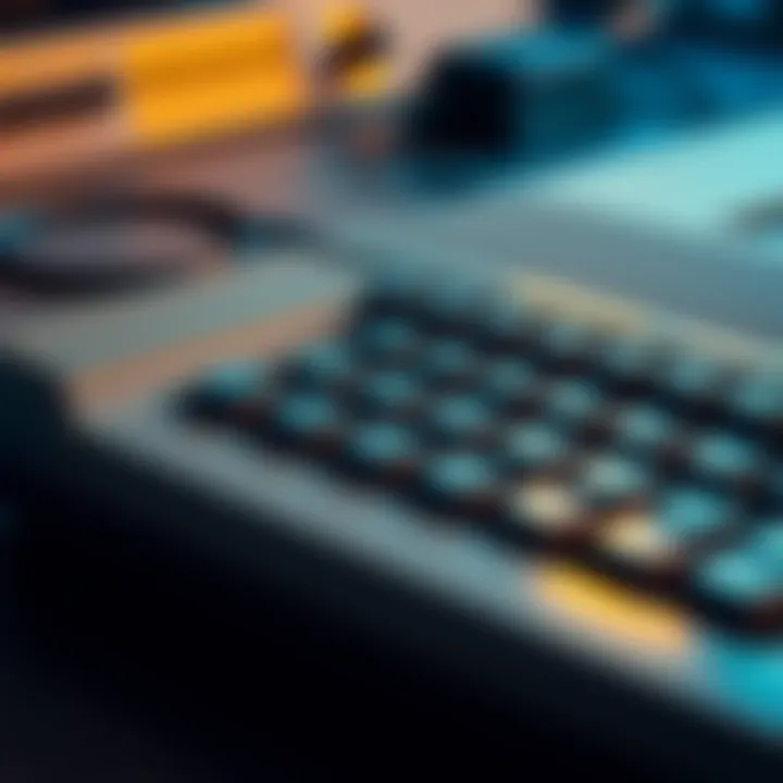 A retro Commodore 64 keyboard with vintage styling and classic keys, symbolizing the return of the iconic computer in 2025.