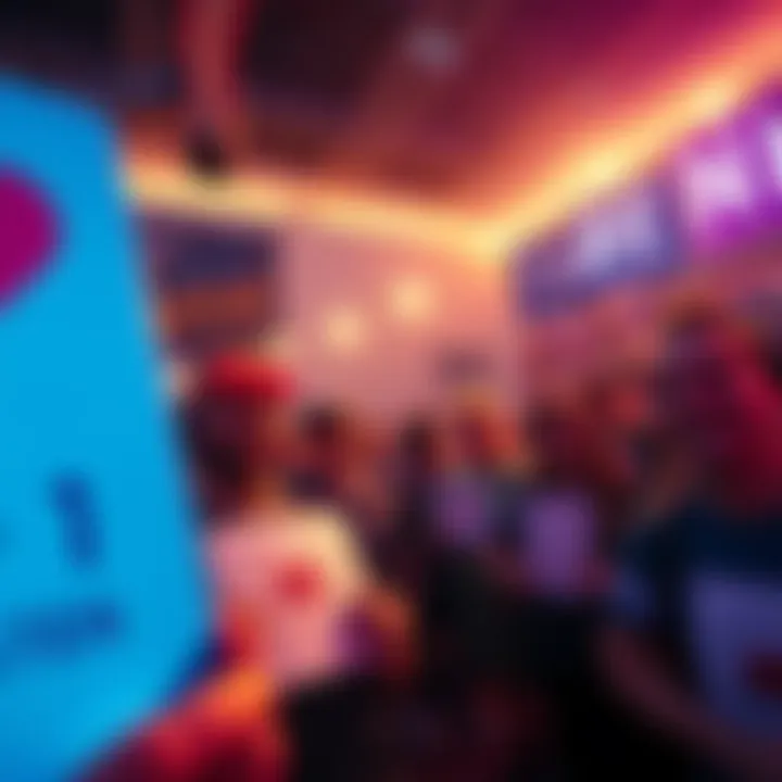 Fans show love for their favorite character with signs and banners at a gaming event, despite nerf changes.