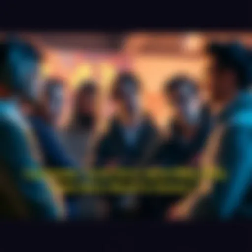 Players discussing the risky demo release before Season 3, showing worried expressions and engaging in conversation