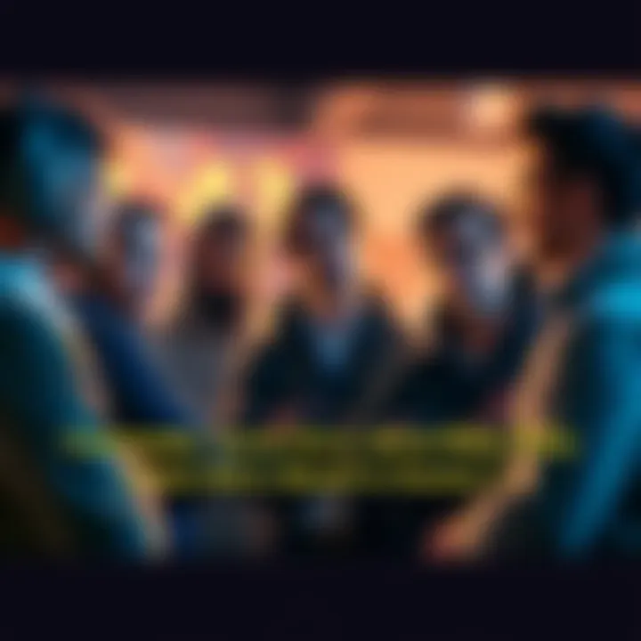 Players discussing the risky demo release before Season 3, showing worried expressions and engaging in conversation