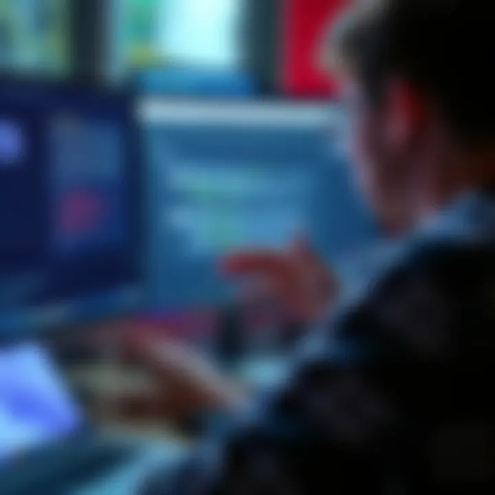 A person frustrated while searching for working Discord links on a computer screen with error messages in view