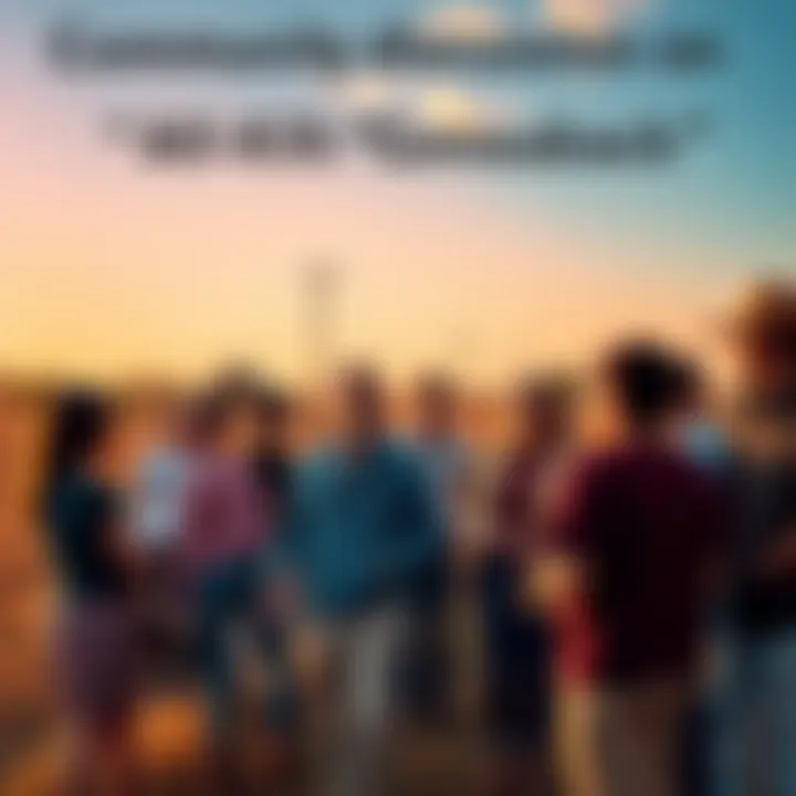 Community Discussion on All Kill Comeback A group of diverse people sharing opinions on the All Kill comeback, with some showing support and others expressing concern about Trickster's role, set against a rural Texas backdrop.