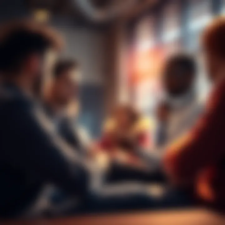 Community Discussion on BHVR A group of people engaging in thoughtful discussion about BHVR, showcasing diverse opinions and insights.