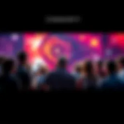 A group of people sharing thoughts and insights about an intriguing image in a forum setting.