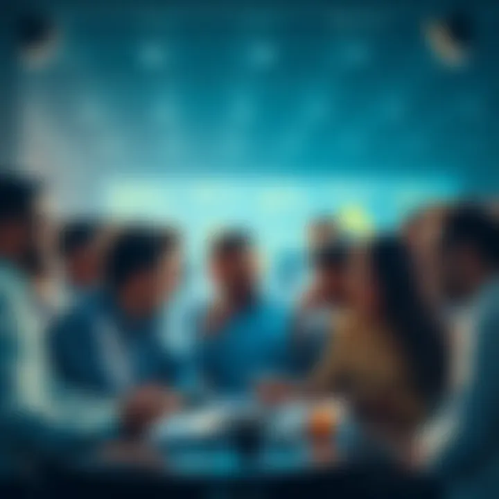 A group of people engaging in a lively conversation on a forum, focusing on a mega thread to limit repetitive posts.