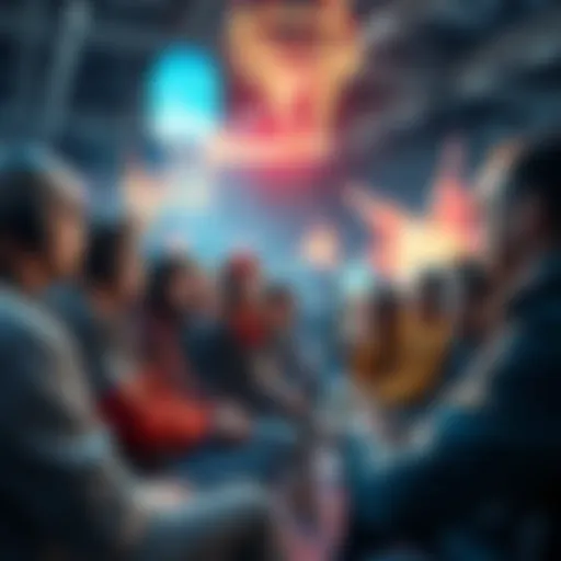 Community Discussion on Rao and Lightfall A group of gamers discussing Rao's engagement with Lightfall at a gaming convention, with focus on their reactions and opinions.