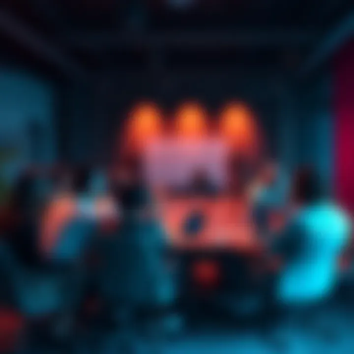 People gathered in a meeting room sharing ideas and discussing improvements based on feedback.