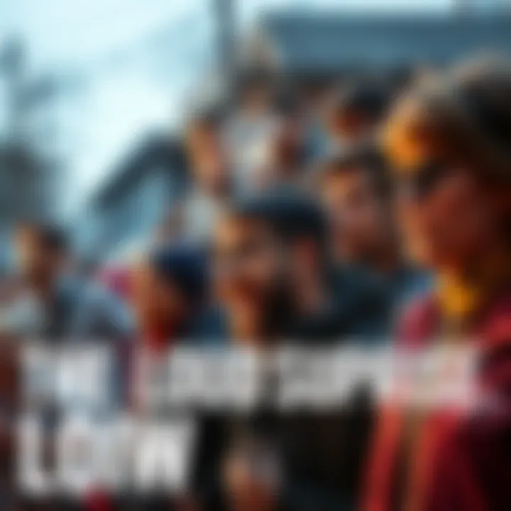 People gathered in shock and discussion after a loud noise surprised the neighborhood.