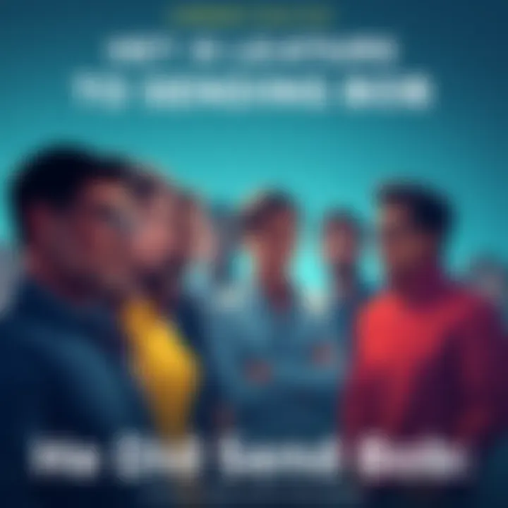 A group of people discussing their opinions on the decision to send Bob, showcasing various expressions of concern and curiosity.