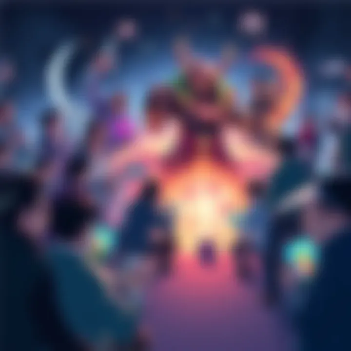 People discussing new legendary characters in a game on forums and user boards