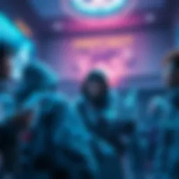 A group of gamers discussing heirloom skins with enthusiasm, showing support for the return of Frost and Mag cosmetics