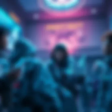 A group of gamers discussing heirloom skins with enthusiasm, showing support for the return of Frost and Mag cosmetics