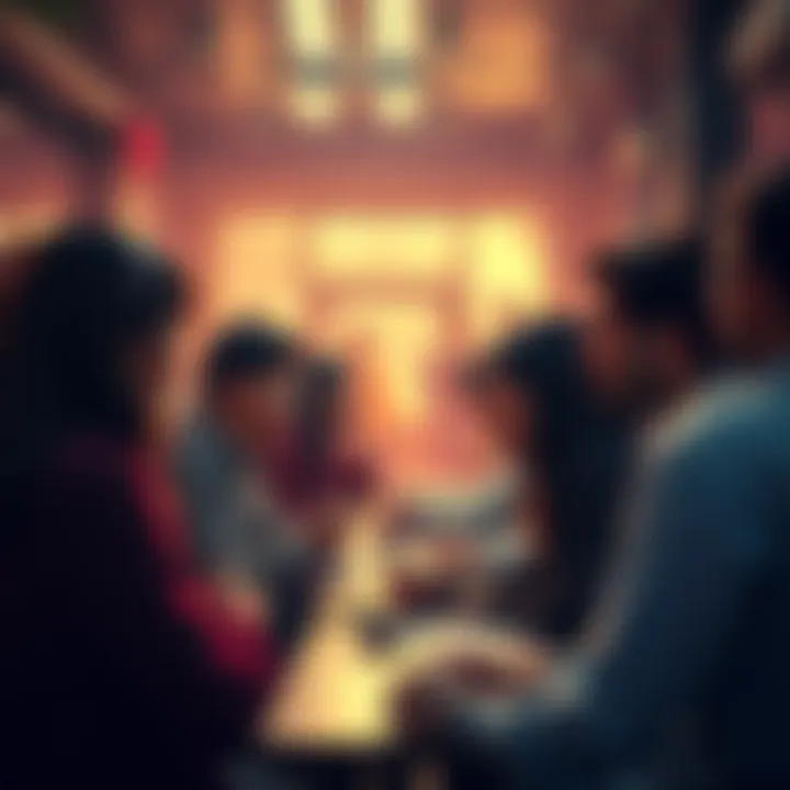 People sharing their opinions about Fiona Vargas in a community setting