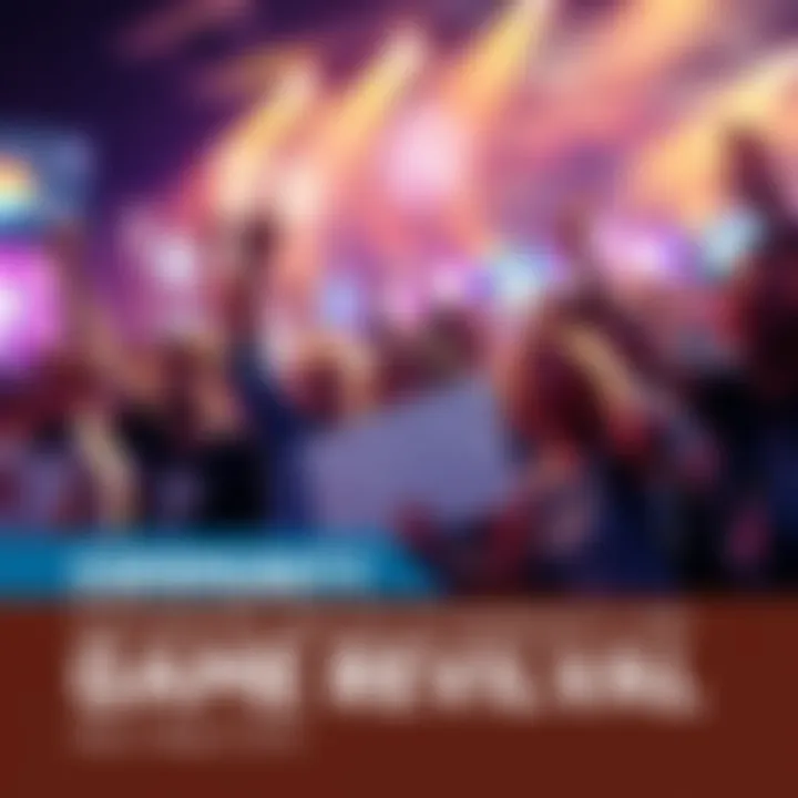 A group of enthusiastic players gather, sharing excitement for the game's return, holding signs and showing support.