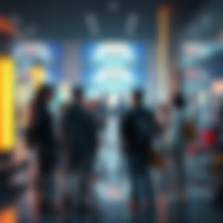 People in a modern setting discussing the concept of reuniting with Adis, showcasing technology and cultural elements of Tau.