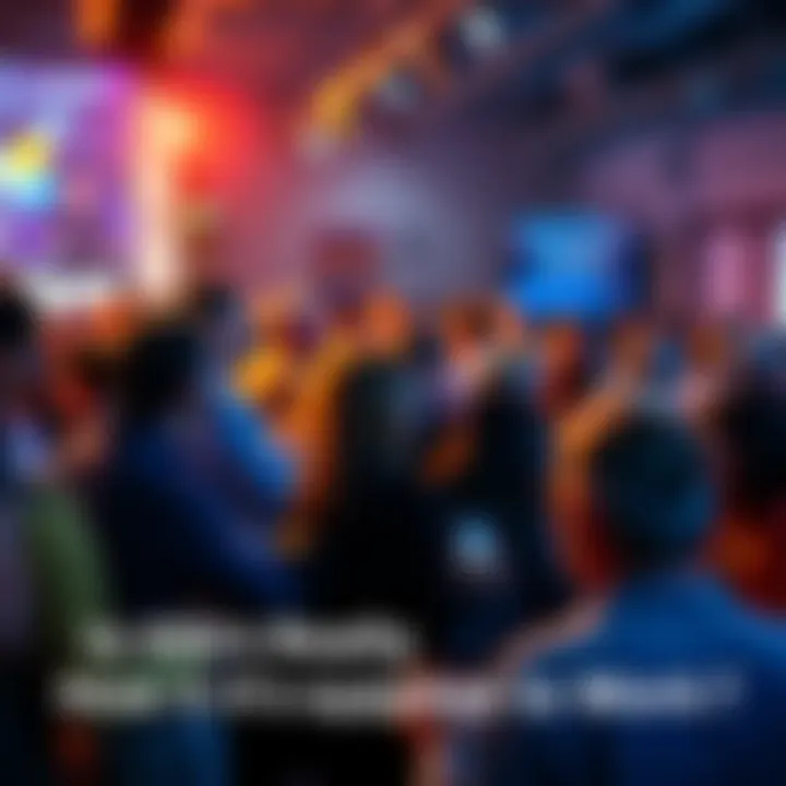 Community Reactions People discussing recent events in a lively forum setting