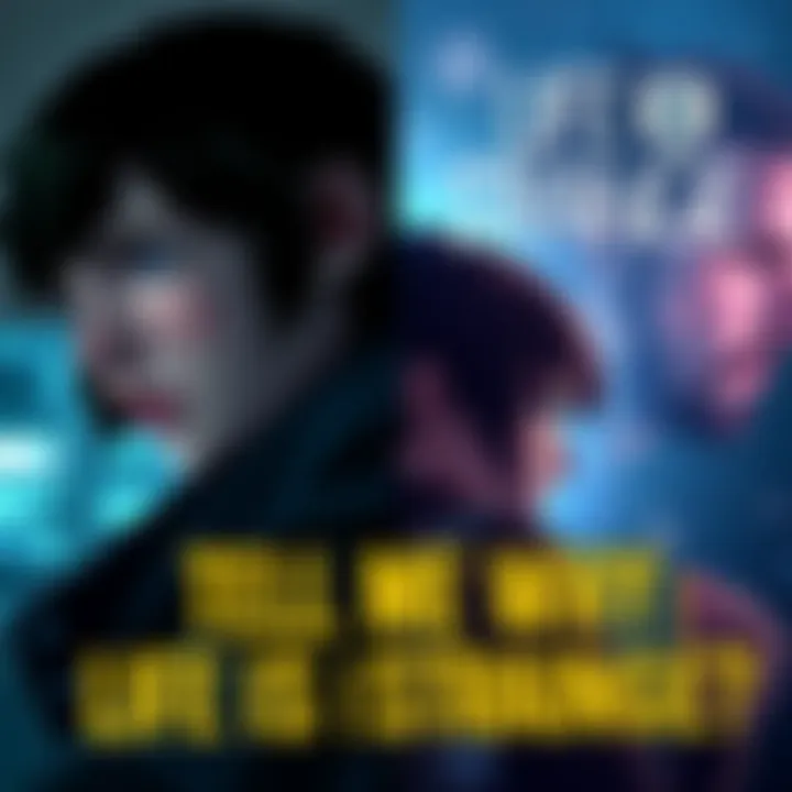 A split-screen showing characters from Tell Me Why on one side and characters from Life is Strange on the other, highlighting differing fan reactions.