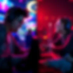 A split-screen showing a competitive gamer focused on a fast-paced game on one side, and a casual Steam player enjoying a relaxed game on the other side.