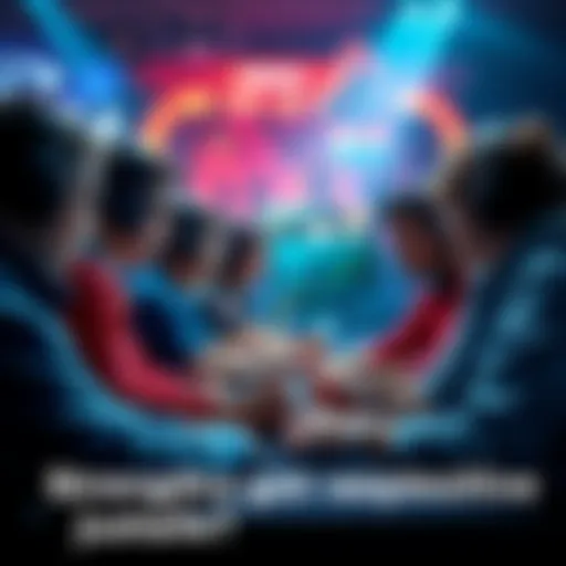 Group of gamers discussing strategies and feedback about Arenas gameplay and weapon balance.