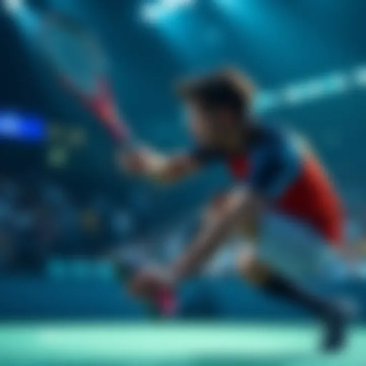 A competitor performs a dramatic turn during a match, surprising fans and shifting the game’s momentum.