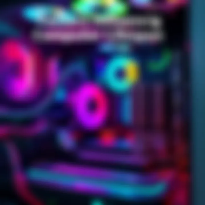 A close-up view of different computer components and tools for maintenance, showcasing the hardware quality and upkeep aspects that affect a computer's durability.