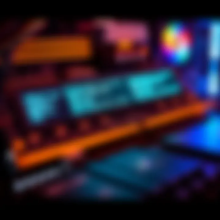 A close-up of a computer's RAM module with a diagnostic tool displaying error codes, indicating a potential failure.