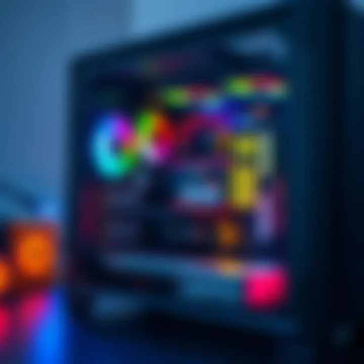 Computer without NVMe SSD A desktop computer showing standard SSDs in an open case, highlighting the absence of an NVMe SSD.