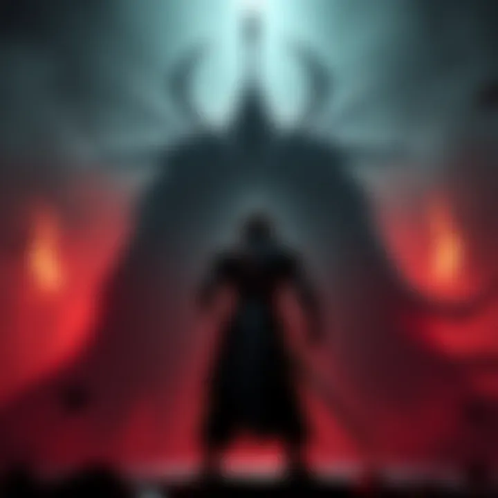 A Level 18 Confessor character stands ready with a sword, facing the imposing figure of Margit in a dark, foreboding environment.