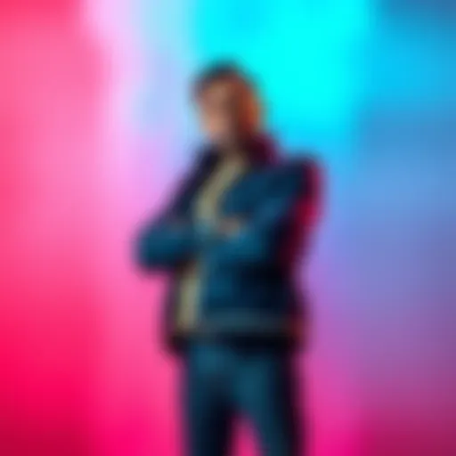 A person standing confidently with arms crossed, looking determined and positive, set against a bright background symbolizing motivation and success.