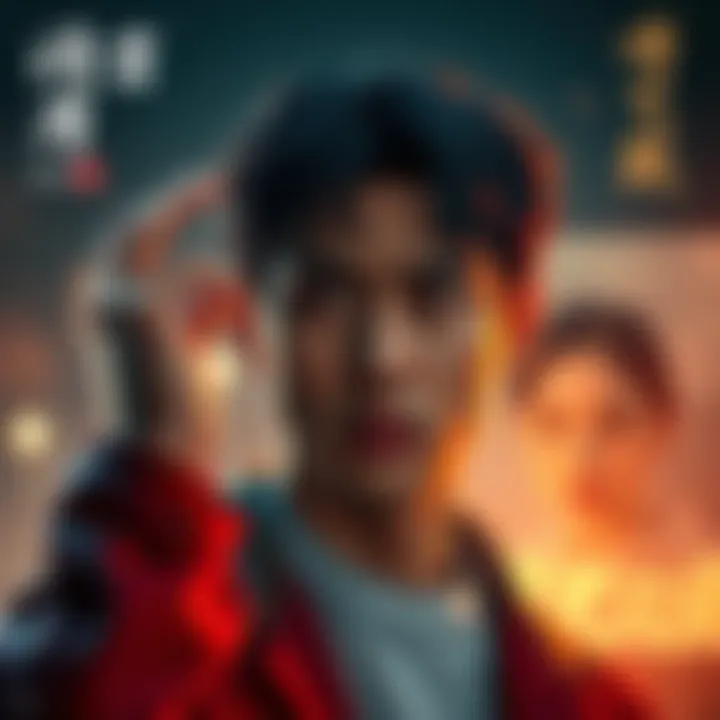 An individual expressing frustration while standing firm against betrayal, with a picture of Song So Mi in the background.