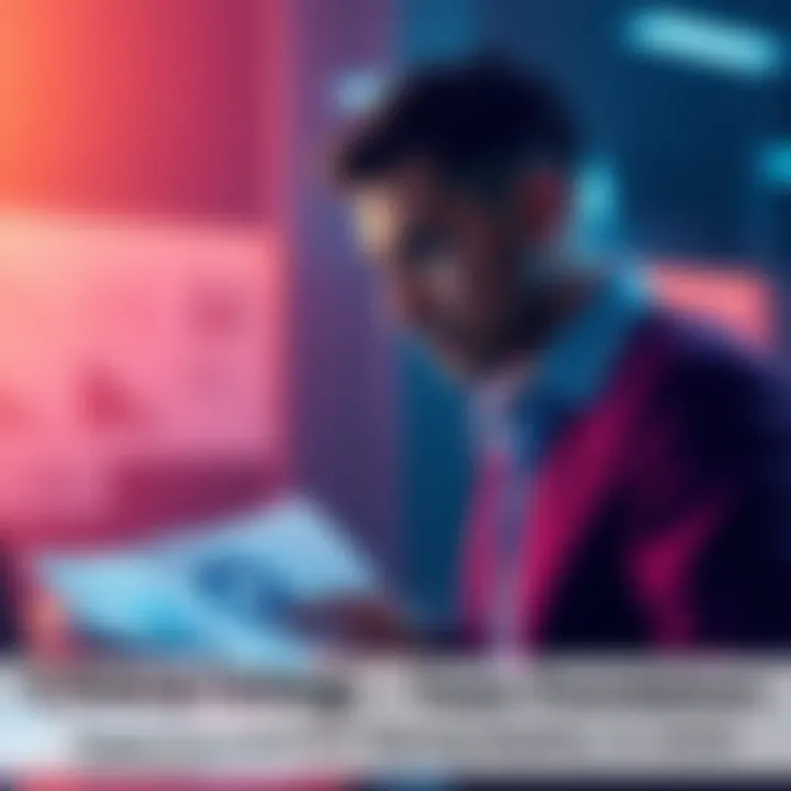 Confronting Choices A person looks contemplative while reviewing notes and charts about Team Foundation, symbolizing the impact of their decision.